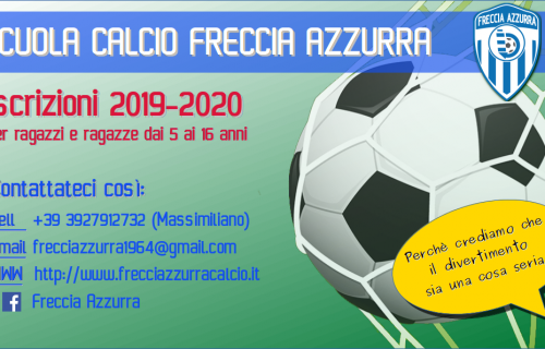 Iscrizioni stagione 2019/2020