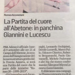 Articolo Tirreno