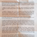 Comunicato ufficiale "Romeo Venti"